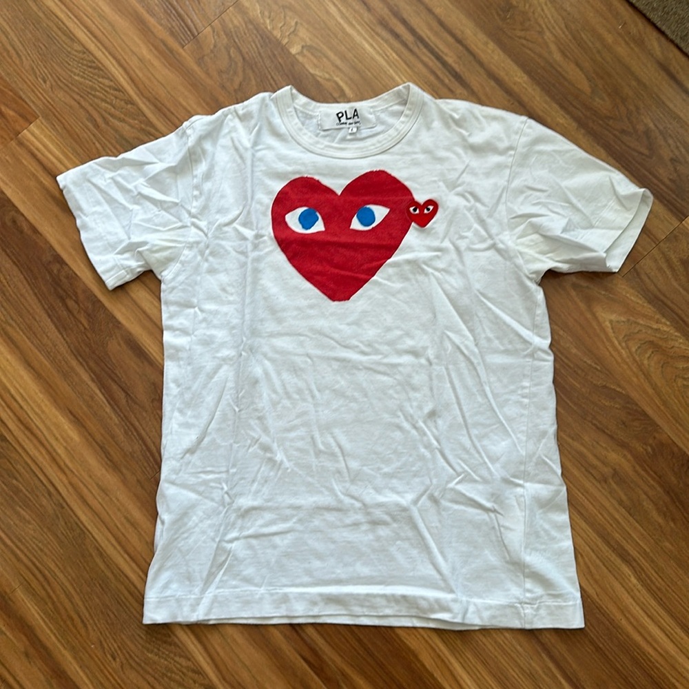 Comme Des Garçons Heart Tee